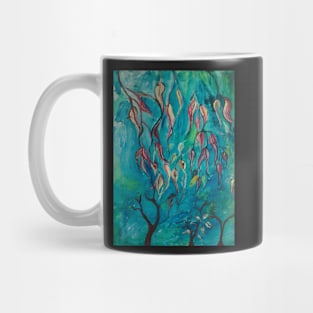 Leaves - from my original acrylic painting Mug